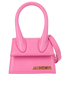 Le Mini Chiquito, £260, Handbags, Pink, Leather, Front view